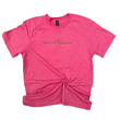 Load image into Gallery viewer, Living in the Moment T-Shirt (Heathered Red/Dirt/Burnt Orange)