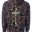 Load image into Gallery viewer, S.J. Warrior Camo Hoodie