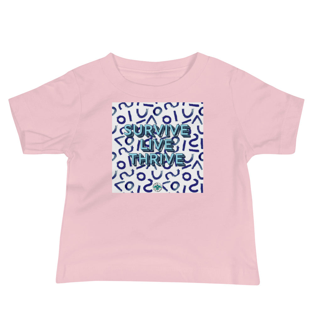 Survive Live Thrive Baby Jersey Short Sleeve Tee