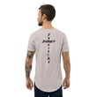 Load image into Gallery viewer, S.J. Logo Men's Curved Hem T-Shirt