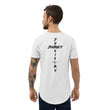 Load image into Gallery viewer, S.J. Logo Men's Curved Hem T-Shirt