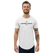 Load image into Gallery viewer, S.J. Logo Men's Curved Hem T-Shirt