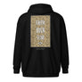 Faith Over Fear Cheetah Print Unisex heavy blend zip hoodie