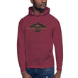 Load image into Gallery viewer, S.J. Logo Hoodie (Maroon/Old Gold/Black)