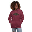 Load image into Gallery viewer, S.J. Logo Hoodie (Maroon/Old Gold/Black)