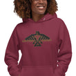 Load image into Gallery viewer, S.J. Logo Hoodie (Maroon/Old Gold/Black)