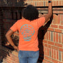 S.J. Logo T-Shirt (Tangerine/ Teal)