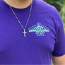 S.J. Logo T-Shirt (Purple/ Mint)