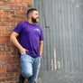 S.J. Logo T-Shirt (Purple/ Mint)
