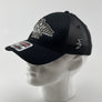 S.J. Logo Hat (Flexfit) Black/Metallic Grey/White