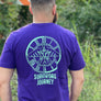 S.J. Logo T-Shirt (Purple/ Mint)