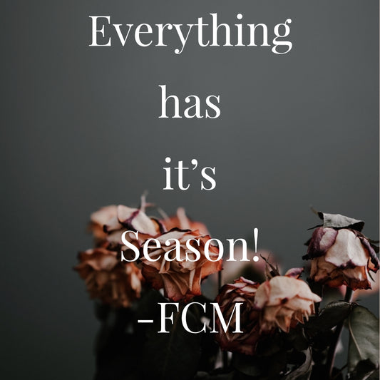 Everything has a Season!🤔