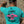 Living in the Moment Shirt (Teal/Light Fuchsia Pink)