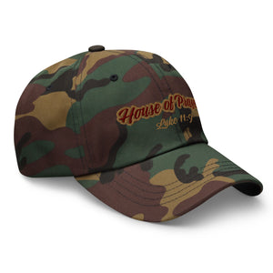 House of Prayer Camo Dad hat