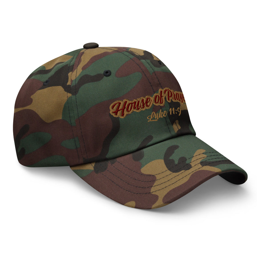 House of Prayer Camo Dad hat