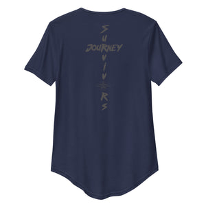 S.J. Logo Men's Curved Hem T-Shirt