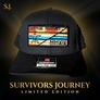 S.J. Limited Edition Fabric Patch Hat — Multicolor Stripe; example fabric pattern