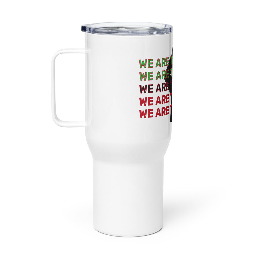 We Are The Culture Travel mug with a handle