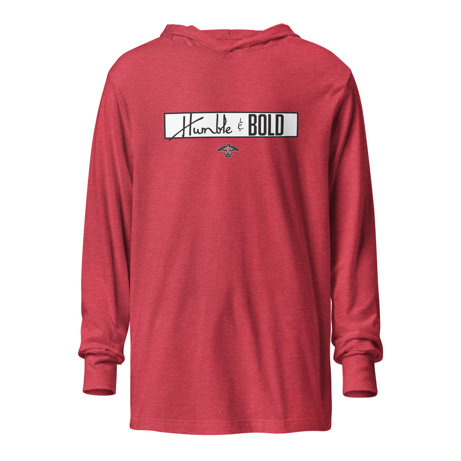 Humble & Bold Hooded long-sleeve tee (Multiple Colors)