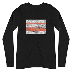 Fear to Faith African Kente Clothe Long Sleeve Tee (Multiple Colors)