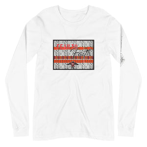 Fear to Faith African Kente Clothe Long Sleeve Tee (Multiple Colors)