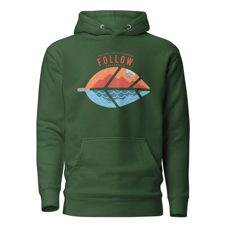 Follow Collection (Leaf Mountains to Sea) Unisex Hoodie