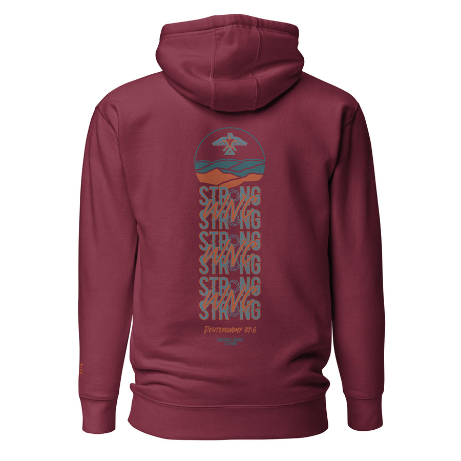 WNC Strong Mountain Banner Hoodie