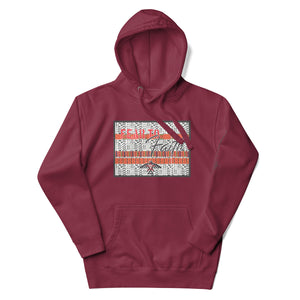 Fear to Faith African Kente Clothe Hoodie ( Limited Edition)