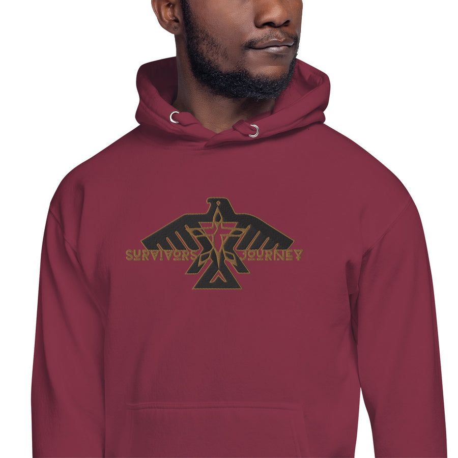 S.J. Logo Hoodie (Maroon/Old Gold/Black)