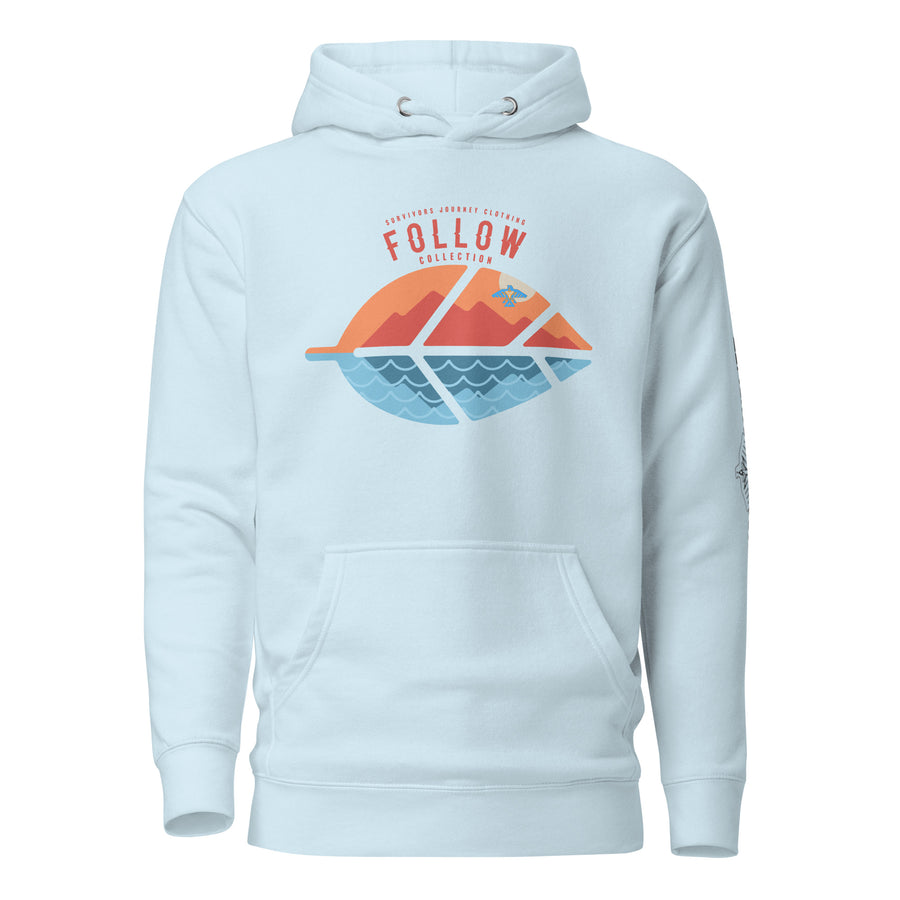 Follow Collection (Leaf Mountains to Sea) Unisex Hoodie