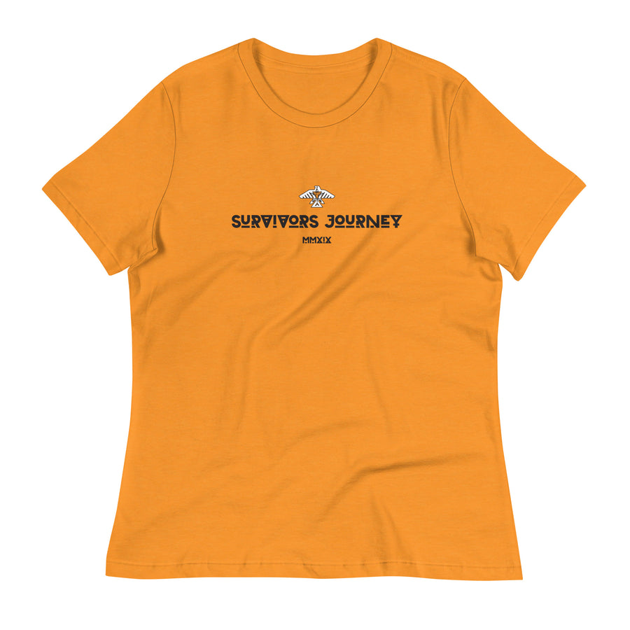 Simple S.J Logo Women's Relaxed T-Shirt