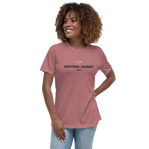 Simple S.J Logo Women's Relaxed T-Shirt