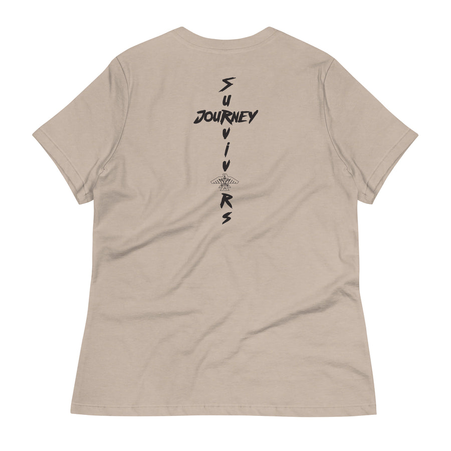 Simple S.J Logo Women's Relaxed T-Shirt