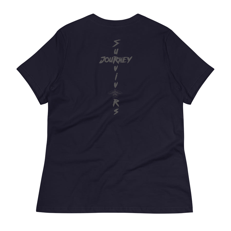 Simple S.J Logo Women's Relaxed T-Shirt