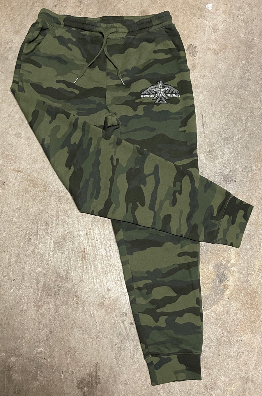 S.J. Logo Midweight Fleece Joggers (Camo)