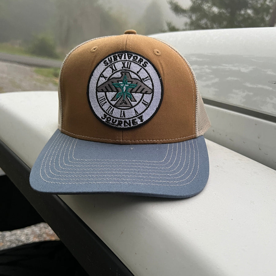 S.J. Logo Patch Trucker Hat