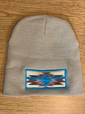 S.J. Simple Beanie (Sandstone Aztec)