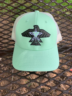 S.J. Trucker Hat (Mint/Cream)
