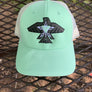 S.J. Trucker Hat (Mint/Cream)