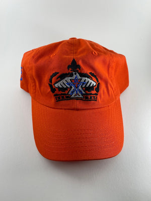 S.J. Victor Logo Dad Cap (Orange/Blue/Silver)