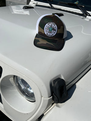 S.J. Logo Patch Trucker Hat